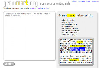 Proofreading tool - Grammark.org