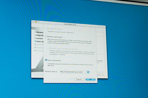 refresh an old mac do a clean install